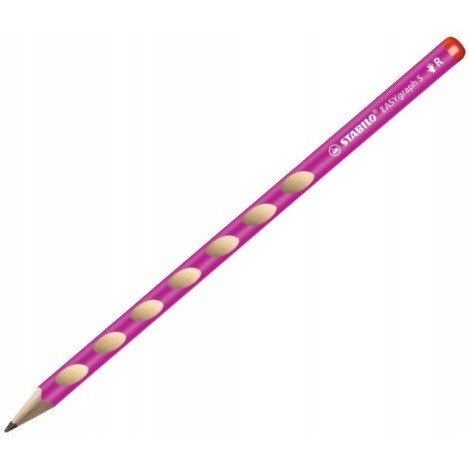 Ołówek EASYgraph S HB różowy R 326/01-HB STABILO Ołówek EASYgraph S HB różowy R 326/01-HB STABILO