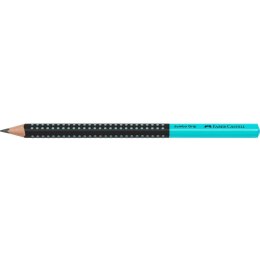 Ołówek JUMBO GRIP TWO TONE czarny/turkusowy 511912 FABER CASTELL