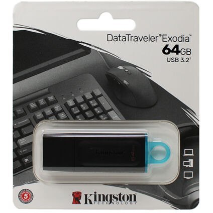 Pamięć USB 64GB KINGSTON USB 3.2 DTX/64GB DataTravel Pamięć USB 64GB KINGSTON USB 3.2 DTX/64GB DataTravel