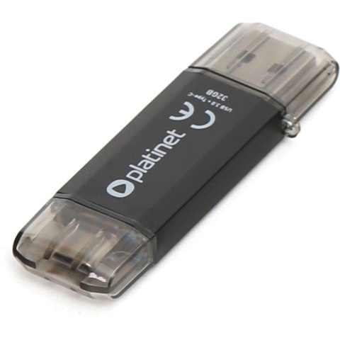 Pamięć USB-A/USB-C 32GB PLATINET C-DEPO USB 3.2 (45451) Pamięć USB-A/USB-C 32GB PLATINET C-DEPO USB 3.2 (45451)