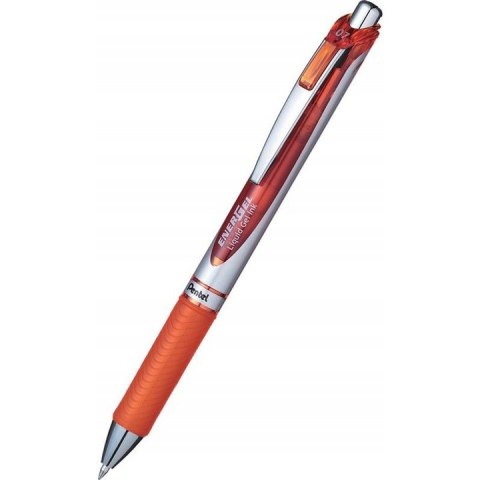 Pióro kulkowe ENERGEL BL77 pomarańczowe 0,7mm PENTEL Pióro kulkowe ENERGEL BL77 pomarańczowe 0,7mm PENTEL
