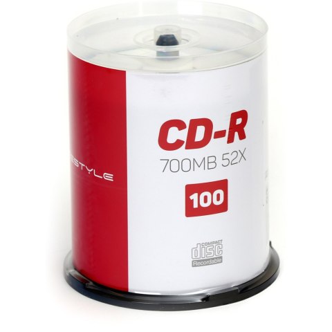 Płyta CD-R 700MB FREESTYLE 52x cake (100szt) (56662) Płyta CD-R 700MB FREESTYLE 52x cake (100szt) (56662)