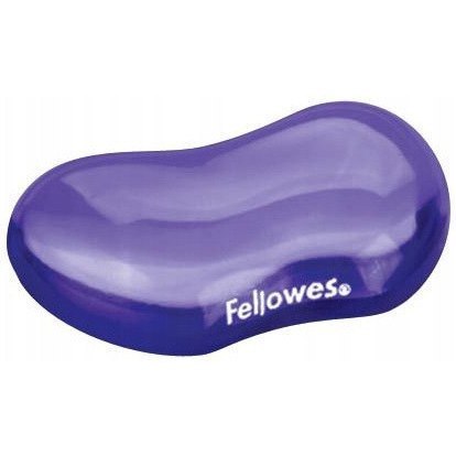 Podkładka pod nadgarstek żelowa Crystal fioletowa FELLOWES 91477-72 Podkładka pod nadgarstek żelowa Crystal fioletowa FELLOWES 91477-72