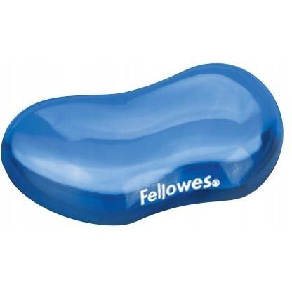 Podkładka pod nadgarstek żelowa Crystal niebieska FELLOWES 91177-72 Podkładka pod nadgarstek żelowa Crystal niebieska FELLOWES 91177-72
