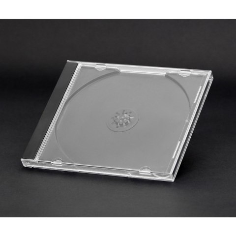 Pudełko na płytę CD jewel 10,4mm czarna taca (10szt) (56928) OMEGA Pudełko na płytę CD jewel 10,4mm czarna taca (10szt) (56928) OMEGA