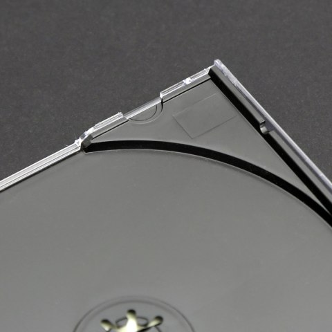 Pudełko na płytę CD jewel 10,4mm czarna taca (10szt) (56928) OMEGA Pudełko na płytę CD jewel 10,4mm czarna taca (10szt) (56928) OMEGA