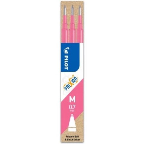 Wkład FRIXION 0,7mm różowy (3 sztuki) BLS-FR7-P-S3 PILOT Wkład FRIXION 0,7mm różowy (3 sztuki) BLS-FR7-P-S3 PILOT