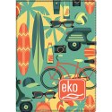 Kalendarz EKO IMPRESS kieszonkowy K2 72 x 104 mm TELEGRAPH