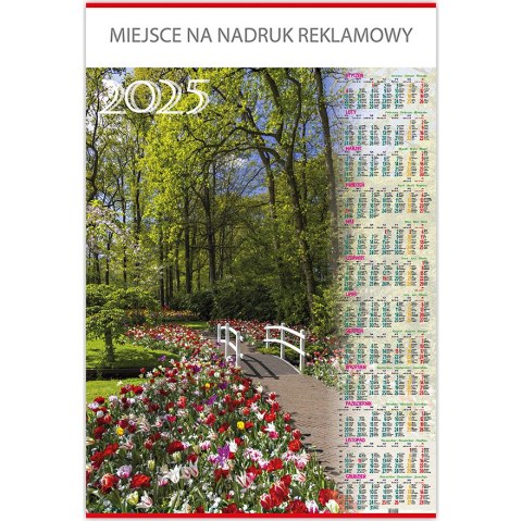 Kalendarz Plakatowy B1, P04 ALEJA 67x98cm TELEGRAPH Kalendarz Plakatowy B1, P04 ALEJA 67x98cm TELEGRAPH