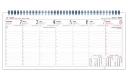 Kalendarz biurowy leżący MANAGER H3 320x150mm 2025 TELEGRAPH