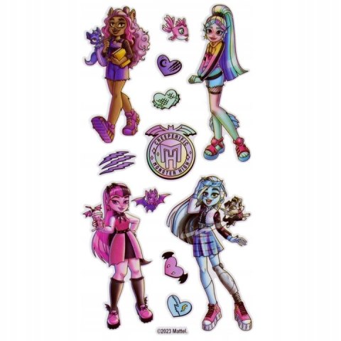 Naklejki 66x180 S-BOO MONSTER HIGH 517759 Naklejki 66x180 S-BOO MONSTER HIGH 517759