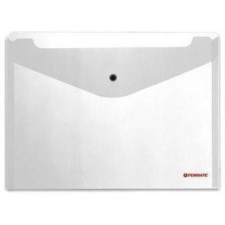 Teczka kopertowa na zatrzask A4 przezroczysta PP-231 TT6705 PENMATE Teczka kopertowa na zatrzask A4 przezroczysta PP-231 TT6705 PENMATE