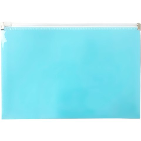 Teczka na suwak A5 pastel niebieski TSP-A5-02 BIURFOL Teczka na suwak A5 pastel niebieski TSP-A5-02 BIURFOL