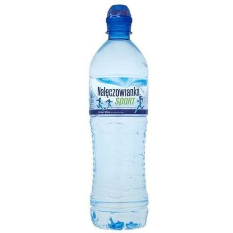Woda NAŁĘCZOWIANKA SPORT 0,75L (6szt) niegazowana butelka PET z zatyczką Woda NAŁĘCZOWIANKA SPORT 0,75L (6szt) niegazowana butelka PET z zatyczką