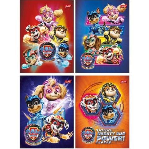 Zeszyt A5 16k 3linia dwukolorowa 70g PAW PATROL UNIPAP Zeszyt A5 16k 3linia dwukolorowa 70g PAW PATROL UNIPAP