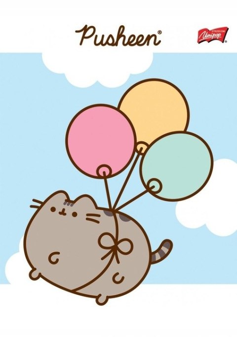 Zeszyt A5 32k kratka laminowany PUSHEEN Zeszyt A5 32k kratka laminowany PUSHEEN