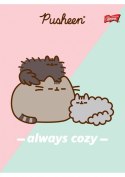 Zeszyt A5 32k kratka laminowany PUSHEEN