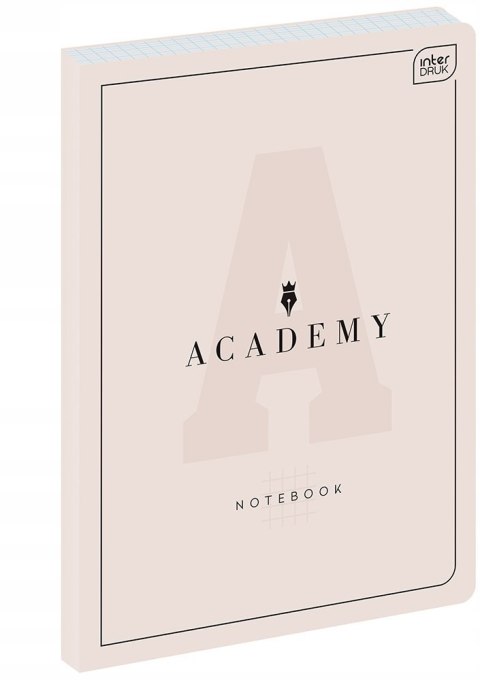 Brulion B5 128 k. kratka M 90g ACADEMY PASTEL Brulion B5 128 k. kratka M 90g ACADEMY PASTEL