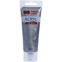Farba akrylowa 75ml czarne srebro HA 7370 0075-819 Happy Color