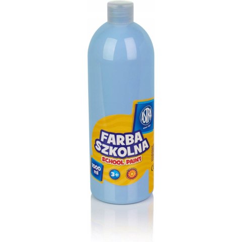 Farba szkolna Astra 1000 ml - błękitna 301217059 ASTRA Farba szkolna Astra 1000 ml - błękitna 301217059 ASTRA