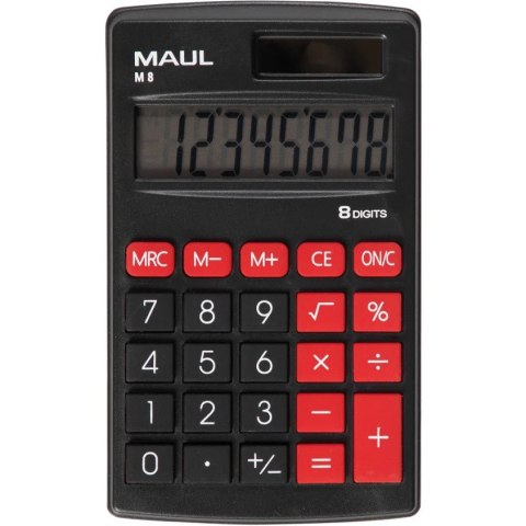 Kalkulator kieszonkowy M8 8-pozycyjny 72610/90 ML MAUL Kalkulator kieszonkowy M8 8-pozycyjny 72610/90 ML MAUL