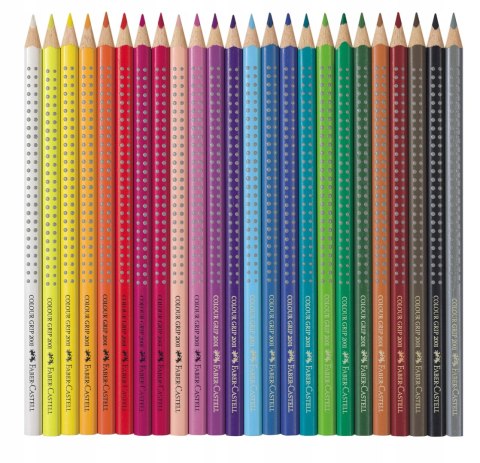 Kredki GRIP2001 24kolory opakowanie kartonowe FC112424 FABER-CASTELL Kredki GRIP2001 24kolory opakowanie kartonowe FC112424 FABER-CASTELL