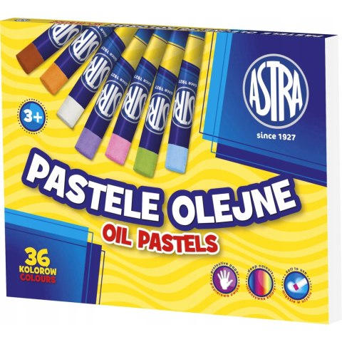 Kredki pastele olejne 36 kolorów 313115001 ASTRA Kredki pastele olejne 36 kolorów 313115001 ASTRA