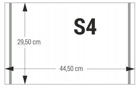 Okładka samoprzylepna S4 średnia (25szt.) OZ-55 BIURFOL Okładka samoprzylepna S4 średnia (25szt.) OZ-55 BIURFOL