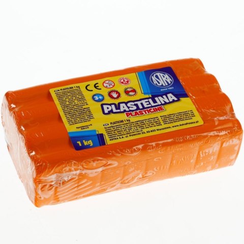 Plastelina Astra 1 kg pomarańczowa 303111005 ASTRA Plastelina Astra 1 kg pomarańczowa 303111005 ASTRA