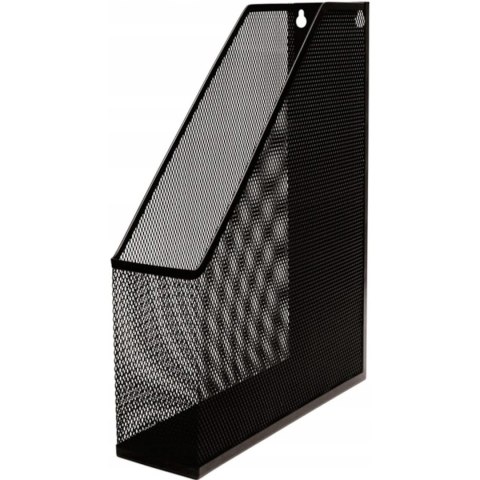 Pojemnik na czasopisma NATUNA siatka czarny 250x72x320mm Pojemnik na czasopisma NATUNA siatka czarny 250x72x320mm
