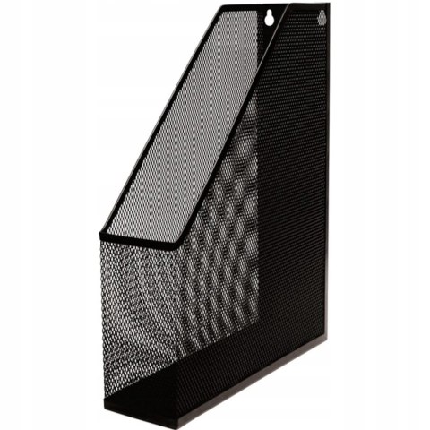 Pojemnik na czasopisma NATUNA siatka czarny 250x72x320mm Pojemnik na czasopisma NATUNA siatka czarny 250x72x320mm