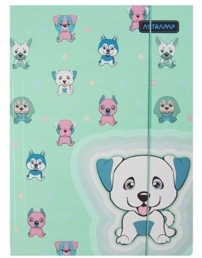 Teczka z gumką A4 PASTEL ANIMALS 108024001 ASTRA Teczka z gumką A4 PASTEL ANIMALS 108024001 ASTRA