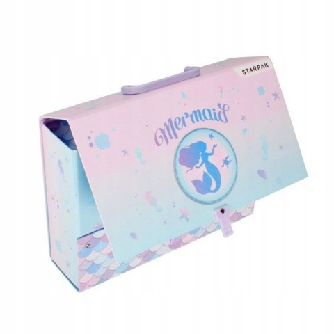 Teczka z rączką A4 9.5cm MERMAID 536543 STARPAK Teczka z rączką A4 9.5cm MERMAID 536543 STARPAK