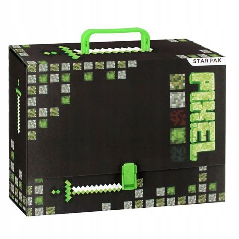 Teczka z rączką A4 9.5cm PIXEL 536859 STARPAK Teczka z rączką A4 9.5cm PIXEL 536859 STARPAK