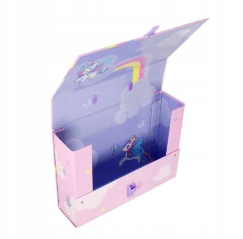 Teczka z rączką A4 9.5cm UNICORN STK 536857 STARPAK Teczka z rączką A4 9.5cm UNICORN STK 536857 STARPAK