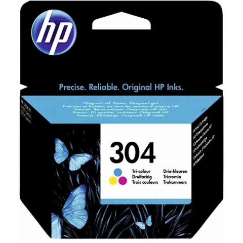 Tusz HP 304 (N9K05AE) kolor 100str/2ml Tusz HP 304 (N9K05AE) kolor 100str/2ml