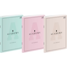 Zeszyt A4 60k. Kratka M 90g ACADEMY PASTEL
