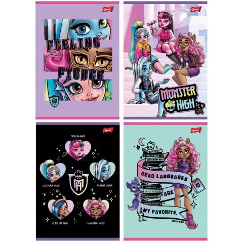 Zeszyt A5 32k kratka margines 70g MONSTER HIGH UNIPAP Zeszyt A5 32k kratka margines 70g MONSTER HIGH UNIPAP