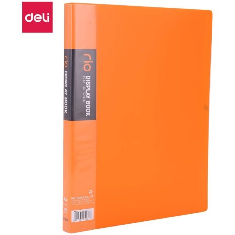Album ofertowy A4 30 koszulek RIO pomarańczowy 5033 ORANGE DELI Album ofertowy A4 30 koszulek RIO pomarańczowy 5033 ORANGE DELI