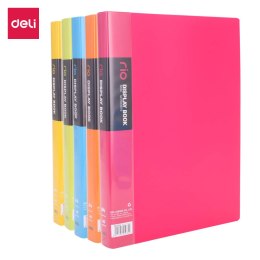 Album ofertowy A4 40 koszulek RIO pomarańczowy E5034 ORANGE DELI