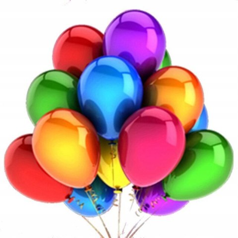 Balony 27cm metalizowane mix (100szt.) 12M-MIX ALIGA Balony 27cm metalizowane mix (100szt.) 12M-MIX ALIGA