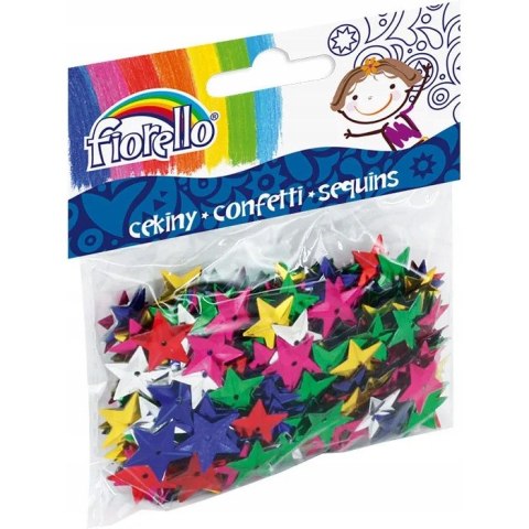 Cekiny konfetti FIORELLO gwiazdki GR-C14-15 170-2240 Cekiny konfetti FIORELLO gwiazdki GR-C14-15 170-2240