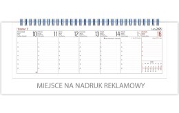 Kalendarz biurowy VOYAGER (H4b) - biały 268x97mm 2025 TELEGRAPH