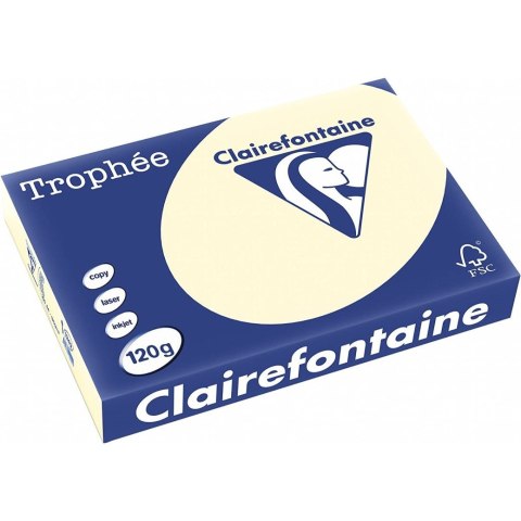 Papier ksero A4 120g TROPHEE piaskowy 250ark xca41242 Papier ksero A4 120g TROPHEE piaskowy 250ark xca41242
