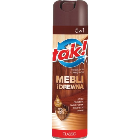 Spray do mebli, TAK! 300ml classic Spray do mebli, TAK! 300ml classic