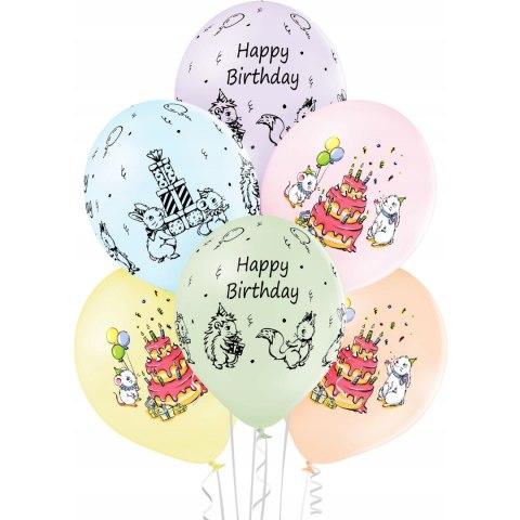 Balony Urodziny 6 szt. BN06-670 ALIGA Balony Urodziny 6 szt. BN06-670 ALIGA