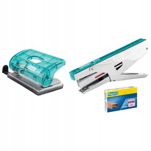 Dziurkacz mini RAPID COLOUR"ICE FC5 niebieski 5001332 Dziurkacz mini RAPID COLOUR"ICE FC5 niebieski 5001332