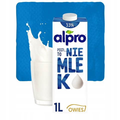 Napój DANONE ALPRO 1L owsiany PSST! TO NIE MLEKO Napój DANONE ALPRO 1L owsiany PSST! TO NIE MLEKO