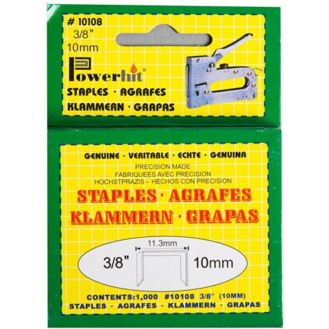 Zszywki tapicerskie 10mm 3/8" 207022 Leviatan Zszywki tapicerskie 10mm 3/8" 207022 Leviatan