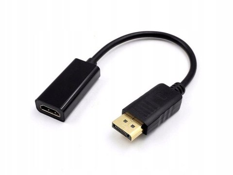 Adapter DisplayPort -> HDMI czarny BULK Adapter DisplayPort -> HDMI czarny BULK